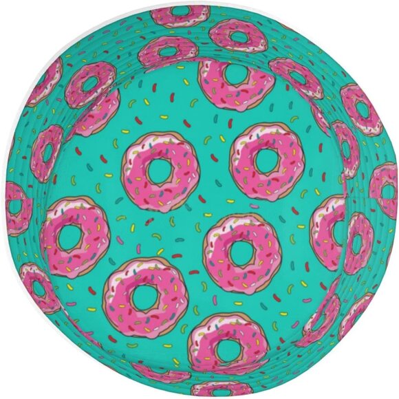 Cute Kawaii Light Blue Cat Cartoon Print Bucket Hat Fisherman Fishing Sun Cap fo - Picture 4 of 5